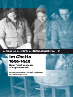 cover image of Im Ghetto 1939--1945